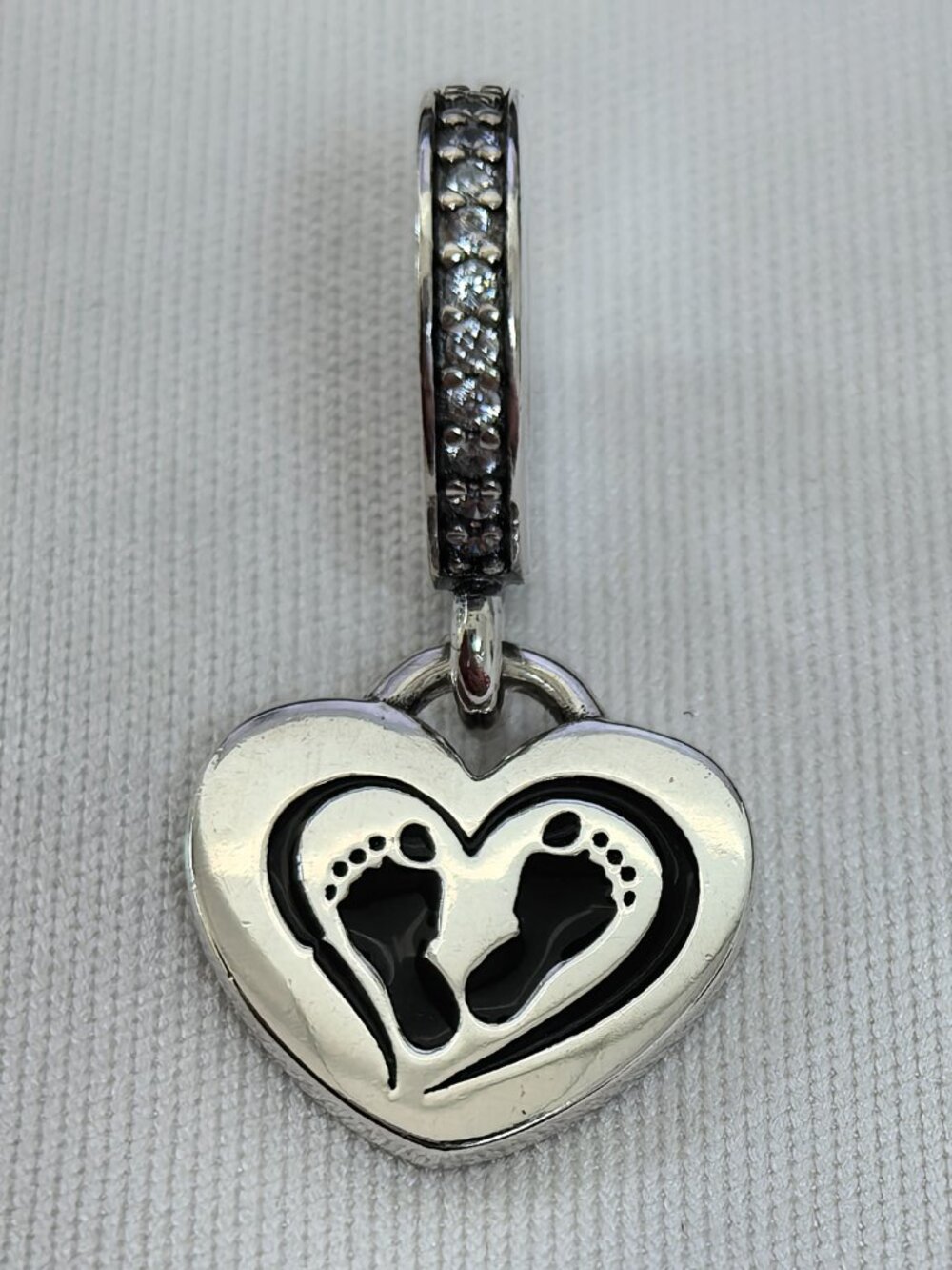 Pandora Footprint Dangle Charm in Franklin, TN Charm Pendant, S925 Silver
